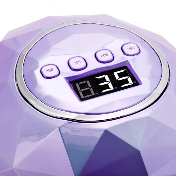 LED nail lamp SHINY UV LED, 86W, purple pearl 5