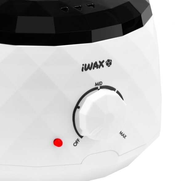 WAX HEATER IWAX DIAMOND TECH 400ML, 100W, WHITE SP. 4