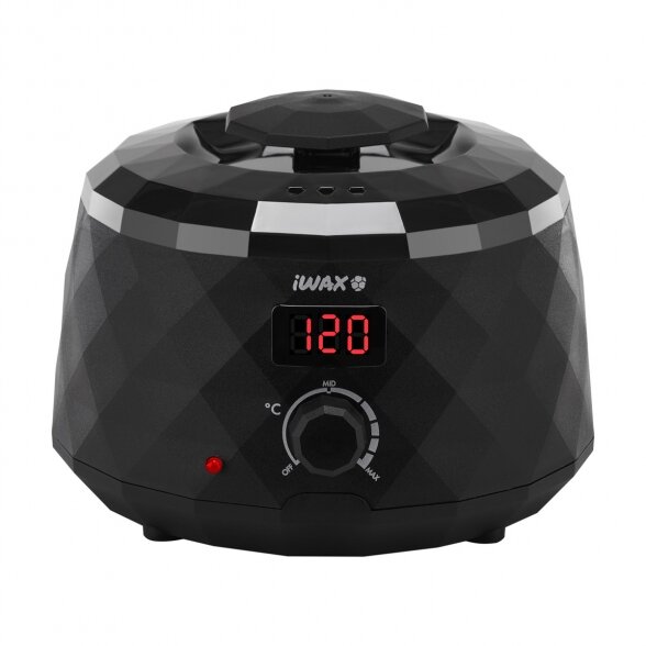 WAX HEATER IWAX DIAMOND TECH 400ML, 100W, BLACK SP.