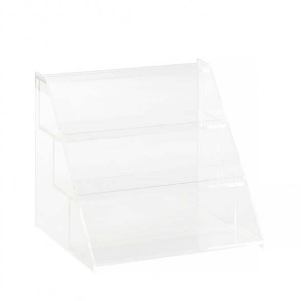 Cosmetic and nail polish stand TRANSPARENT C25 1