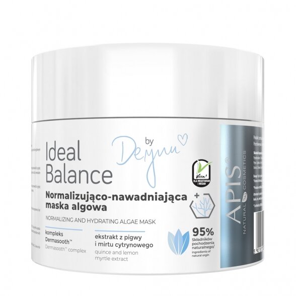 APIS Ideal Balance By Deynn normalizing and moisturizing algae mask, 100g