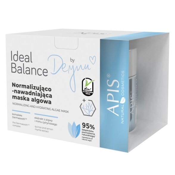 APIS Ideal Balance By Deynn normalizing and moisturizing algae mask, 100g 1