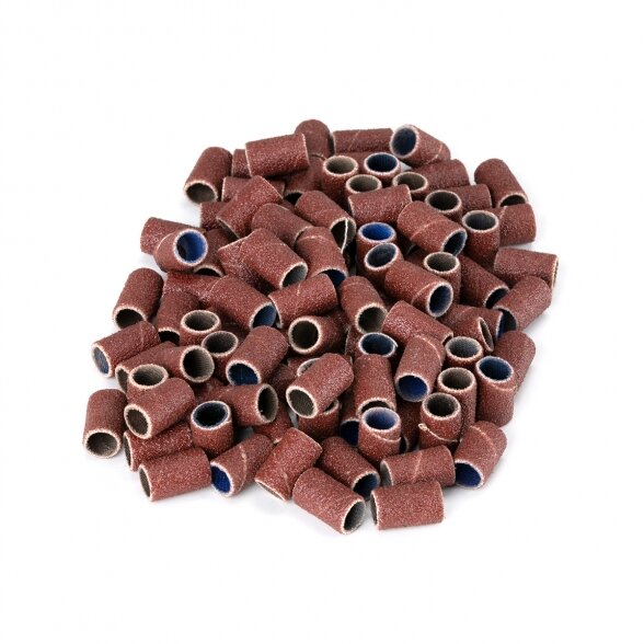 EXO abrasive tips for manicure machine grit. 120, 100 pcs.