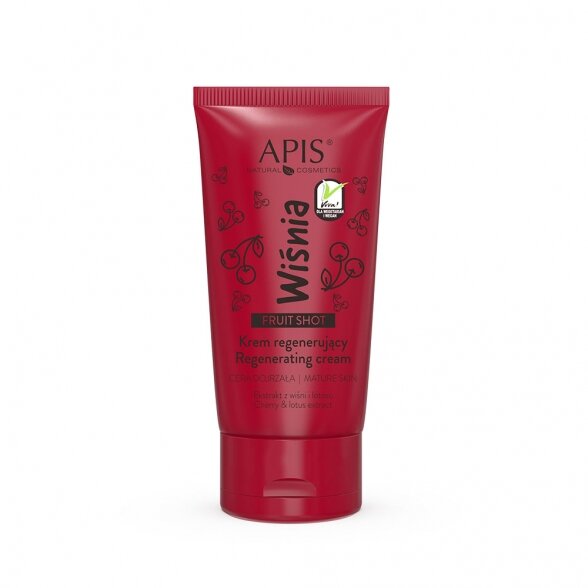 APIS Fruit Shot Cherry regenerating face cream 50ml