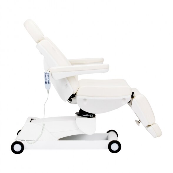 Electric pedicure chair Azzurro 873 (with rotation), white 2