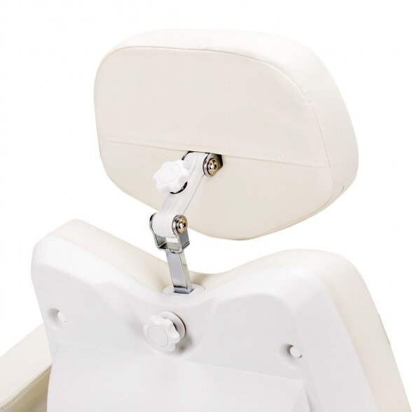 Electric pedicure chair Azzurro 873 (with rotation), white 11