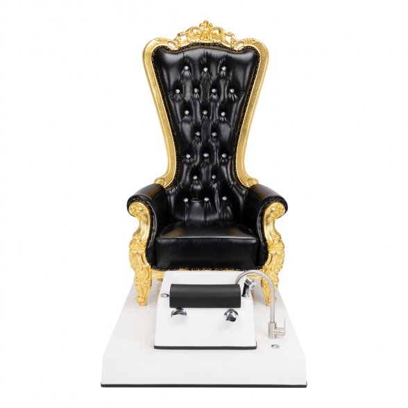 Luxury pedicure chair ROYAL, black