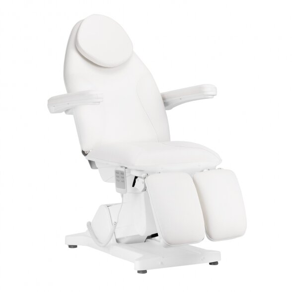 Electric pedicure - cosmetology chair Sillon Basic Pedi 3 motors, white sp.