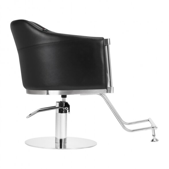 Hairdressing chair BURGOS, black sp. 2