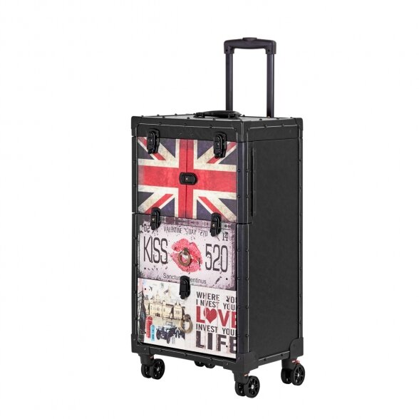 GRUNGE style hairdressing trolley GABBIANO C12 4