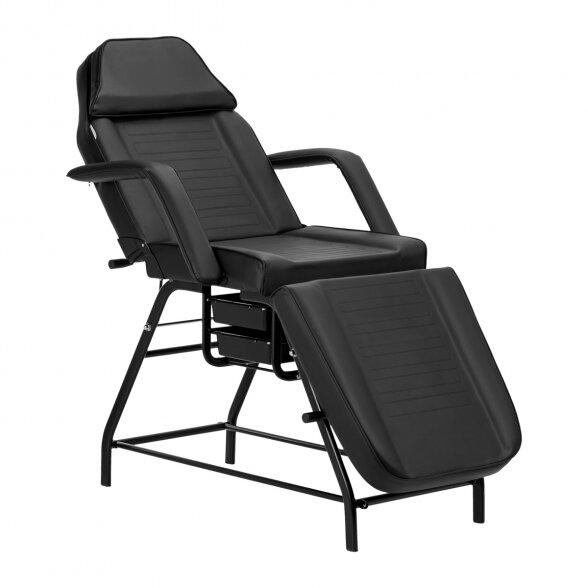 Cosmetology chair 557A with cuvettes, black