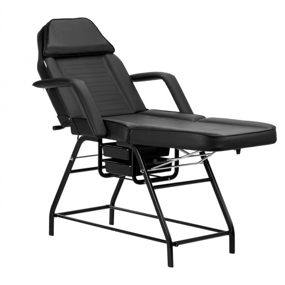 Cosmetology chair 557A with cuvettes, black 1