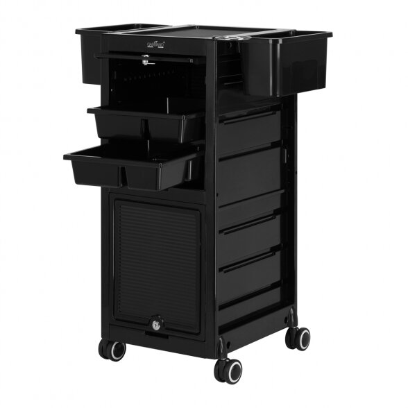 GABBIANO hairdressing trolley 68C, black sp. 1