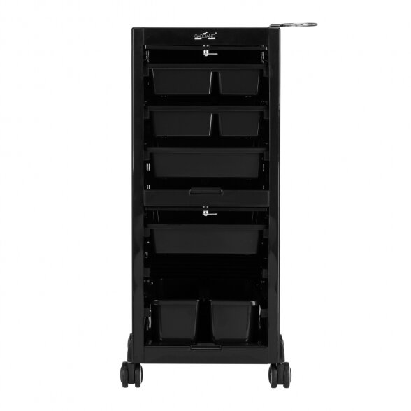 GABBIANO hairdressing trolley 68C, black sp. 5