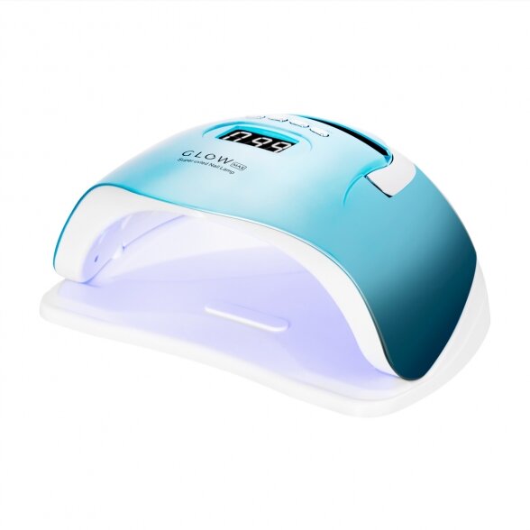 UV LED lamp for nails Glow F2 RC, 220W, blue