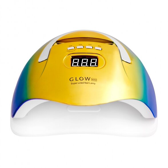 УФ светодиодная лампа для ногтей Glow F2 RC, 220Вт, желто-синяя 2