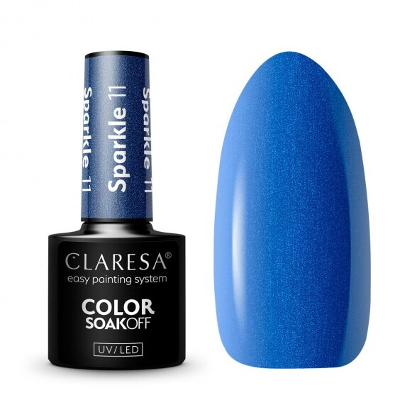 CLARESA Hybrid nail polish SPARKLE 11, 5g