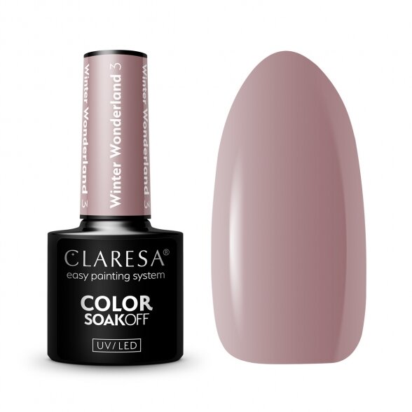 Claresa hybrid nail polish Winter Wonderland 3 - 5g