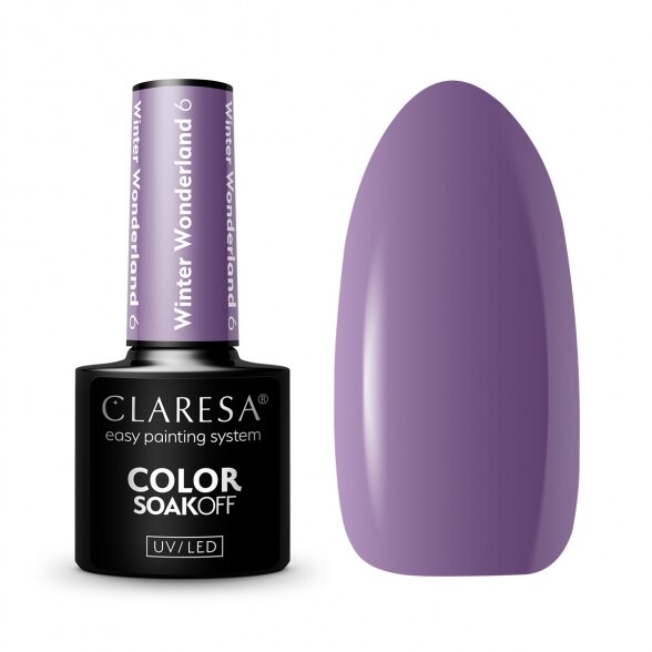 Claresa hybrid nail polish Winter Wonderland 6 - 5g