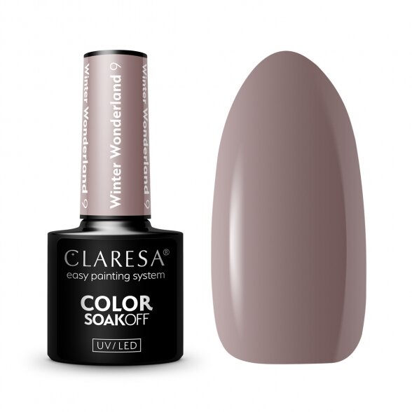 Claresa hybrid nail polish Winter Wonderland 9 - 5g