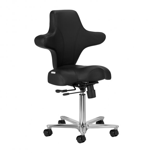 ERGONOMIC SALON CHAIR AZZURO SPECIAL 152, BLACK 1