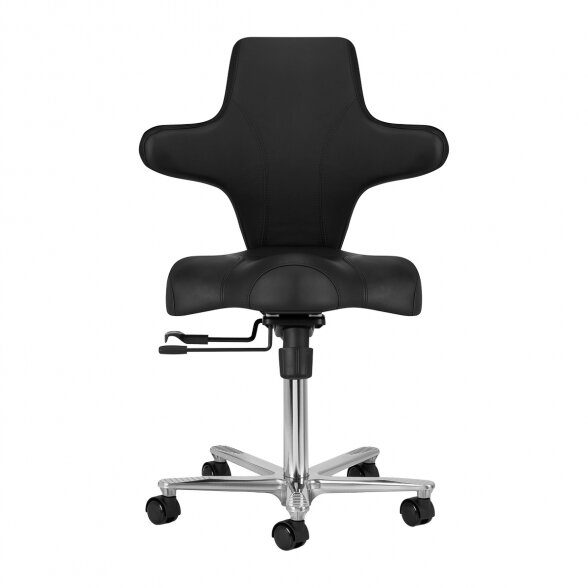 ERGONOMIC SALON CHAIR AZZURO SPECIAL 152, BLACK