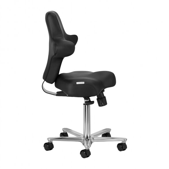 ERGONOMIC SALON CHAIR AZZURO SPECIAL 152, BLACK 3