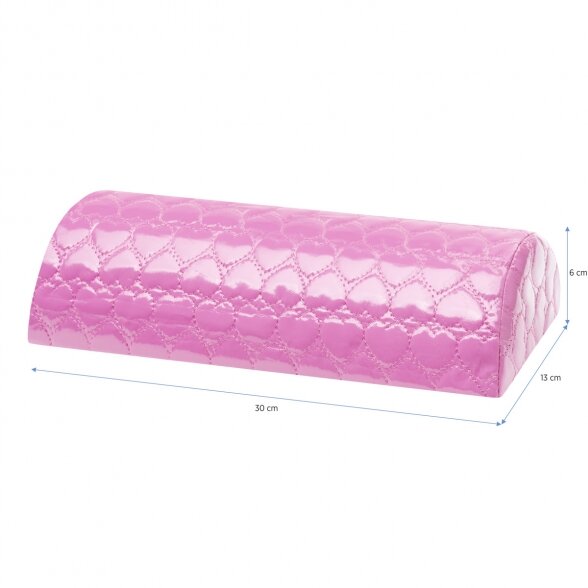 Manicure cushion PINK HEART 2