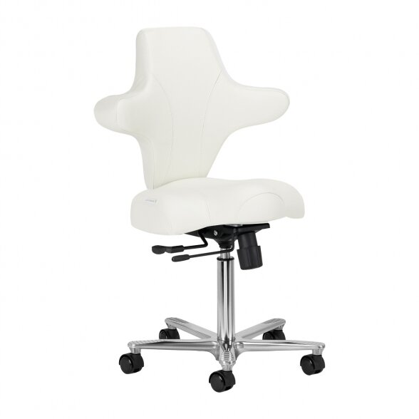 Ergonomic lounge chair Azzuro SPECIAL 152, white 1