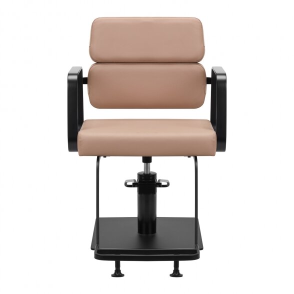 Gabbiano barber chair PORTO, black-brown sp. 2