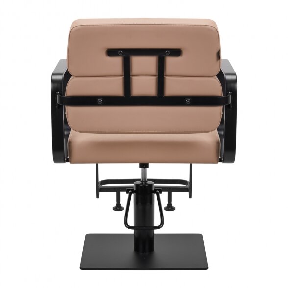 Gabbiano barber chair PORTO, black-brown sp. 3