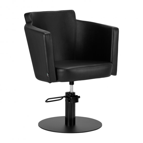 Barber chair GABBIANO ROMA, black sp.