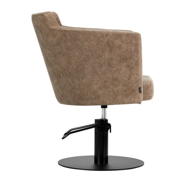 GABBIANO hairdressing chair ROMA, brown sp. 2