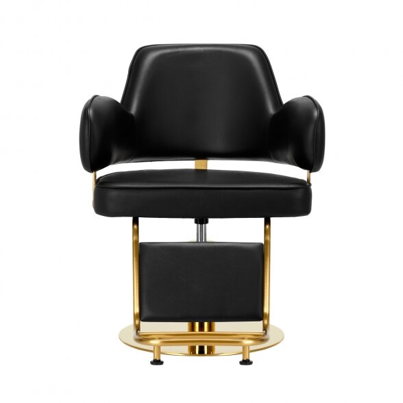 GABBIANO hairdressing chair LINZ, black-gold sp. 1