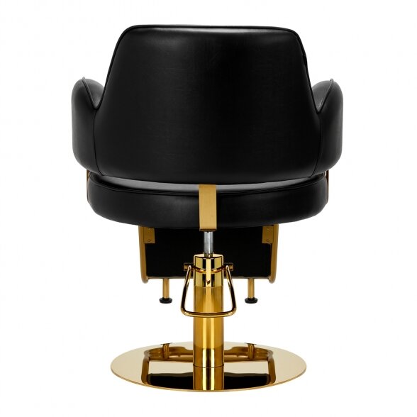 GABBIANO hairdressing chair LINZ, black-gold sp. 2