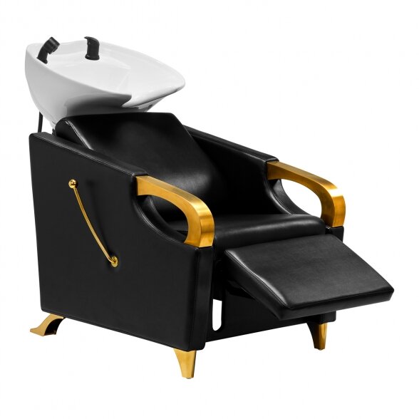 Gabbiano C019G Hairdressing sink, Gold-Black sp. 1