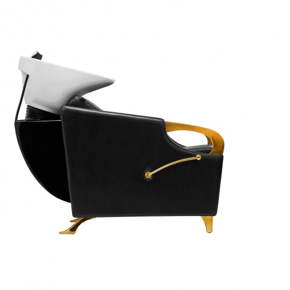 Gabbiano C019G Hairdressing sink, Gold-Black sp. 2