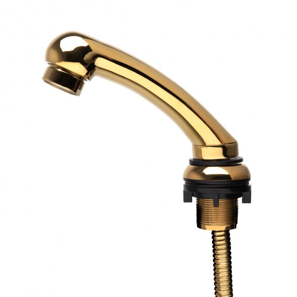 Hairdressing sink shower head (small), gold sp.