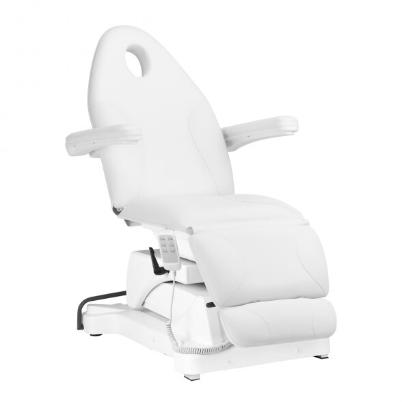 Electric cosmetology chair Sillon Basic 3 motors, white 1