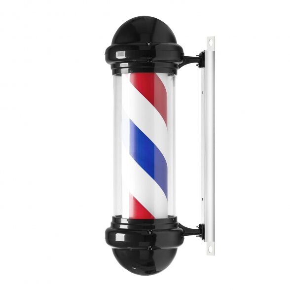 Illuminated wall lamp BARBER for hairdressers BB-02 black, large