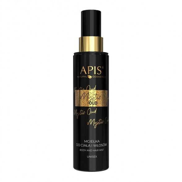 Apis Mystic OUD kūno ir plaukų dulksna, 150ml