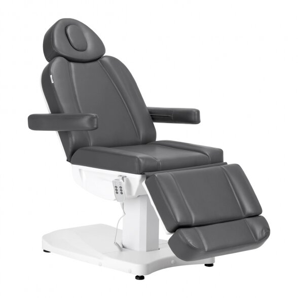 Electric cosmetology chair Azzurro 803D 3 motors, gray