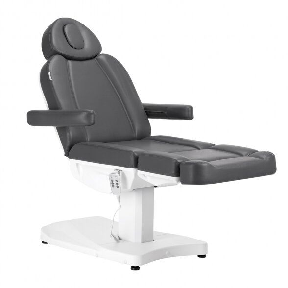 Electric cosmetology chair Azzurro 803D 3 motors, gray 2