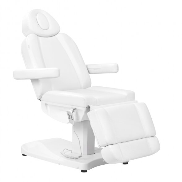 Electric cosmetology chair Azzurro 803D 3 motors, white