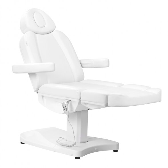 Electric cosmetology chair Azzurro 803D 3 motors, white 2