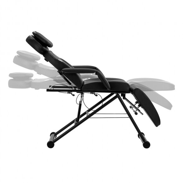 Cosmetological hydraulic chair Azzurro 563, black sp. 4