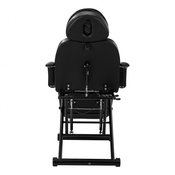 Cosmetological hydraulic chair Azzurro 563, black sp. 8