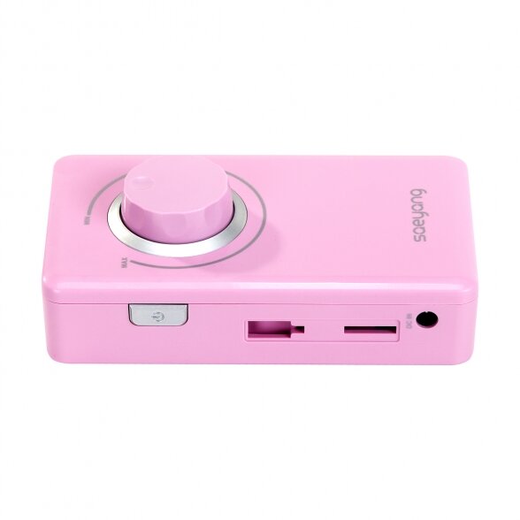 Saeyang manicure machine Marathon K38 Crafien mini, pink 3