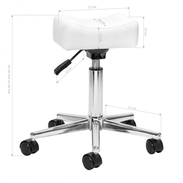 Mobile pedicure foot &quot;Sillon Bell&quot; white 5