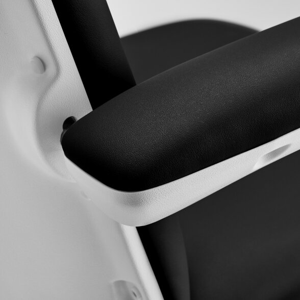 Electric cosmetic chair 2240B Eclipse 3 motors, white/black 11